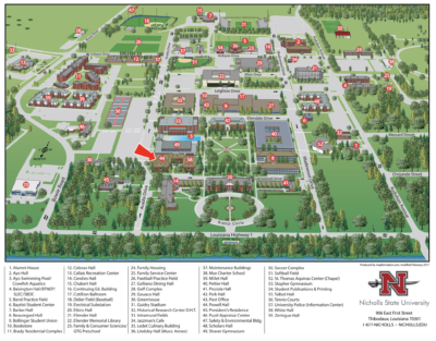 PICTURE OF CAMPUS MAP