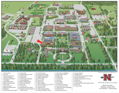 POWELL HALL MAP