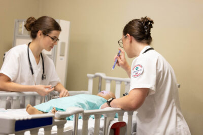 picture of nursing students at nicholls state univeristy
