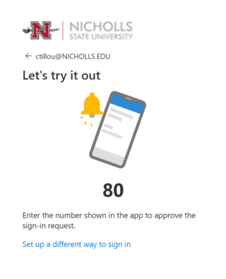 Let's try it out example.