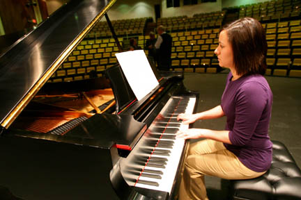Nicholls receives its fourth Steinway