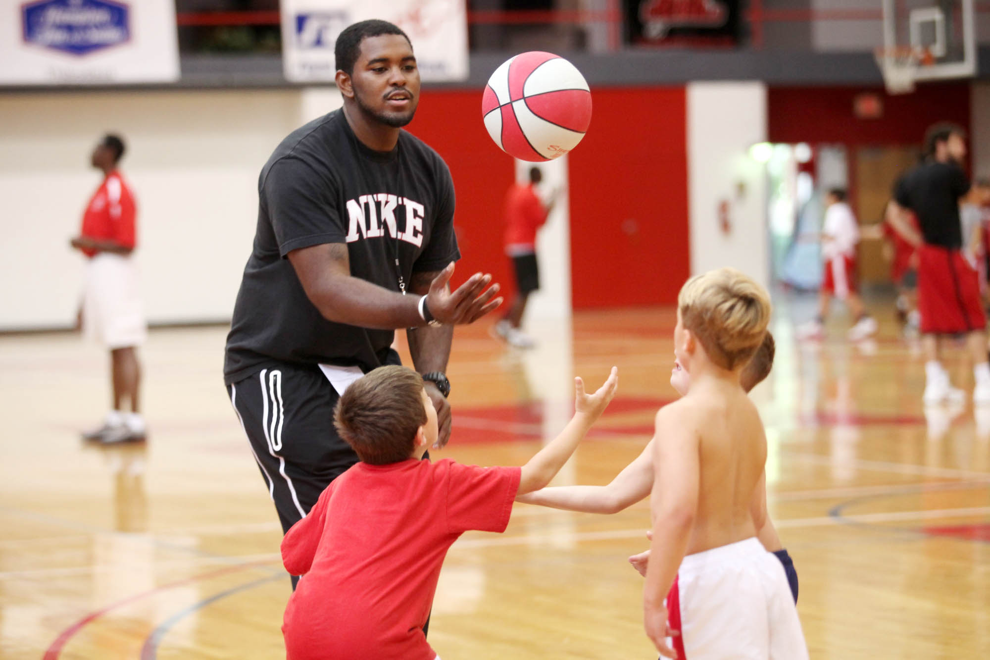 Youths learn basketball skills at Nicholls Nicholls News