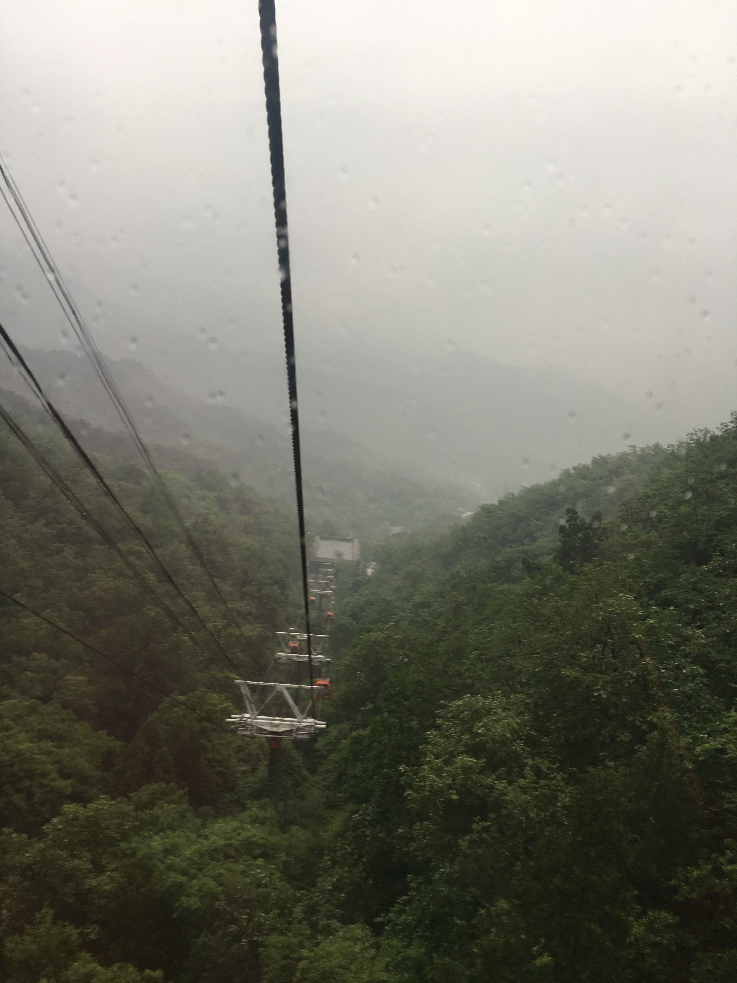 Colonels Abroad in China: Rainy Day at The Great Wall
