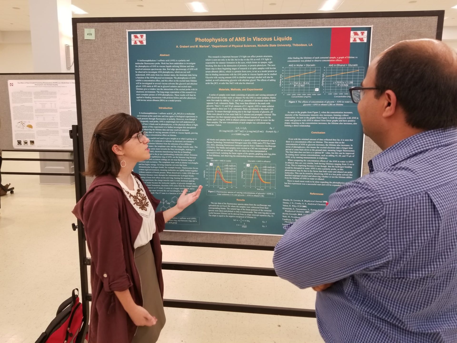 Nicholls Chemistry Students to Present at American Chemical Society