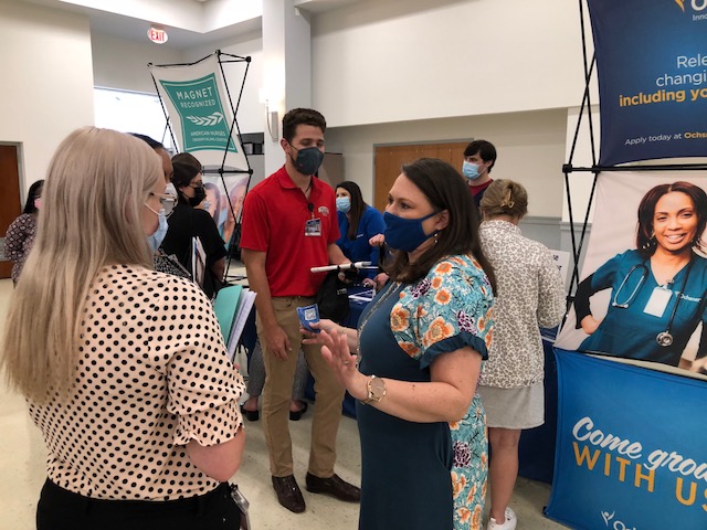 Ochsner Health at the Nicholls Nursing Career Fair