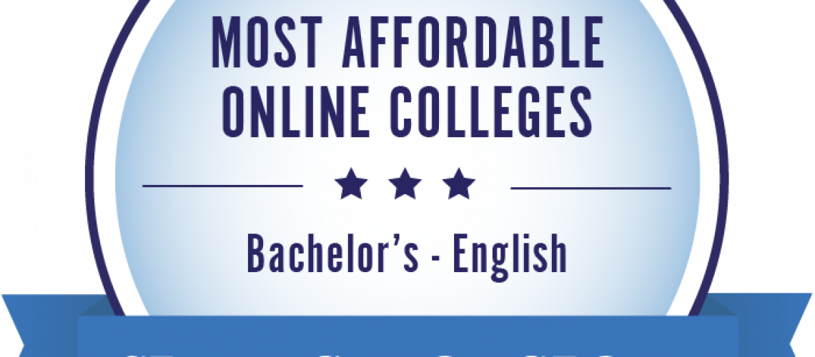 5th most affordable online bachelors in english