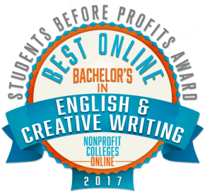 BEST ONLINE BACHELORu2019S IN ENGLISH CREATIVE WRITING 2017 300x276 1